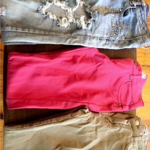 Stylish Pink Women's Jeans